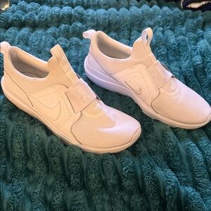 Nike Women's White Slip-On Sneakers